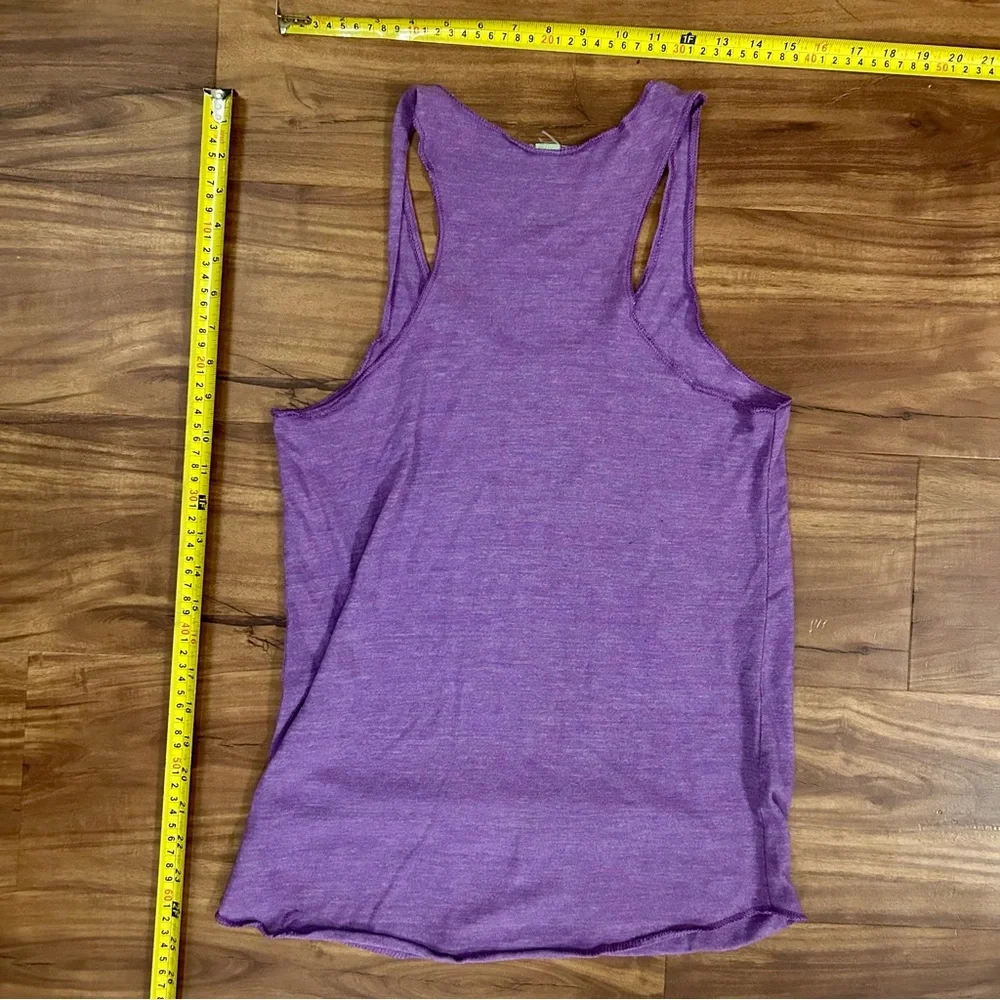 Alternative Purple Graphic Racerback Tank Top - Picture 3 of 4